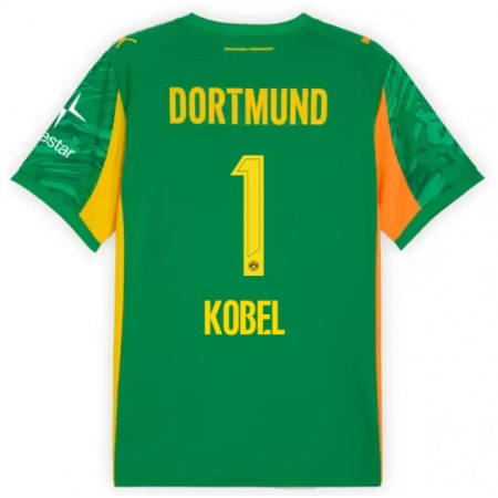 Borussia Dortmund Kobel 1 Doelman Shirt Groene 2025-26